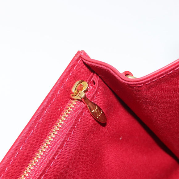LOUIS VUITTON Monogram Vernis Sunset Bluebird Pomme D'amour M93543 Auth 195089