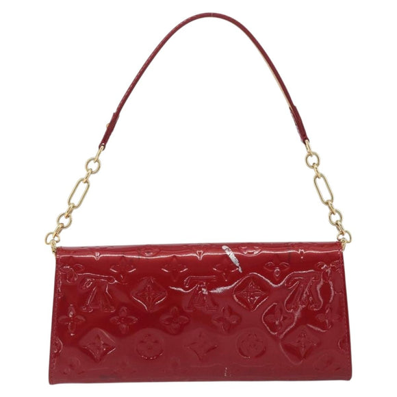 LOUIS VUITTON Monogram Vernis Sunset Bluebird Pomme D'amour M93543 Auth 195089