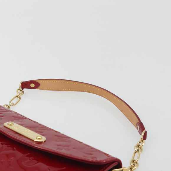 LOUIS VUITTON Monogram Vernis Sunset Bluebird Pomme D'amour M93543 Auth 195089