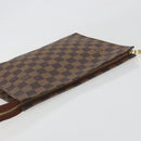 LOUIS VUITTON Damier Ebene Poche Toilette 26 Pouch N47543 LV Auth 195093-5
