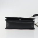 PRADA Chain Shoulder Bag Saffiano leather Pink Silver Auth 195095A-5