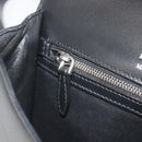 PRADA Chain Shoulder Bag Saffiano leather Pink Silver Auth 195095A-25