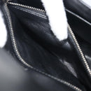 PRADA Chain Shoulder Bag Saffiano leather Pink Silver Auth 195095A-10