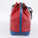 LOUIS VUITTON Epi Noe Shoulder Bag Tricolor Red Blue M44084 LV Auth 195096A-5