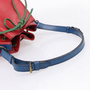 LOUIS VUITTON Epi Noe Shoulder Bag Tricolor Red Blue M44084 LV Auth 195096A-7