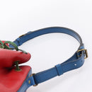 LOUIS VUITTON Epi Noe Shoulder Bag Tricolor Red Blue M44084 LV Auth 195096A-8