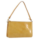 LOUIS VUITTON Monogram Vernis Lexington Pouch Beige M91010 LV Auth 195097-1