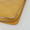LOUIS VUITTON Monogram Vernis Lexington Pouch Beige M91010 LV Auth 195097-8