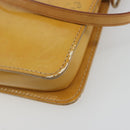 LOUIS VUITTON Monogram Vernis Lexington Pouch Beige M91010 LV Auth 195097-16