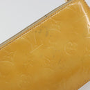 LOUIS VUITTON Monogram Vernis Lexington Pouch Beige M91010 LV Auth 195097-9