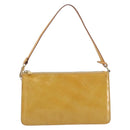 LOUIS VUITTON Monogram Vernis Lexington Pouch Beige M91010 LV Auth 195097-13
