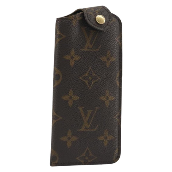 LOUIS VUITTON Monogram Etui Lunette PM Glasses Case M66545 LV Auth 195100