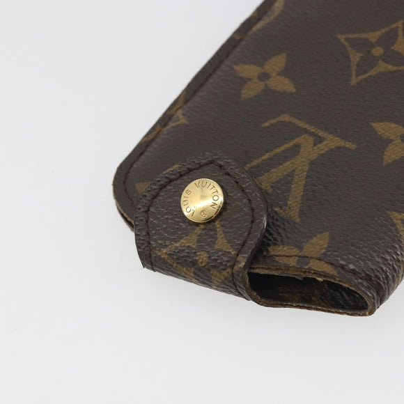 LOUIS VUITTON Monogram Etui Lunette PM Glasses Case M66545 LV Auth 195100