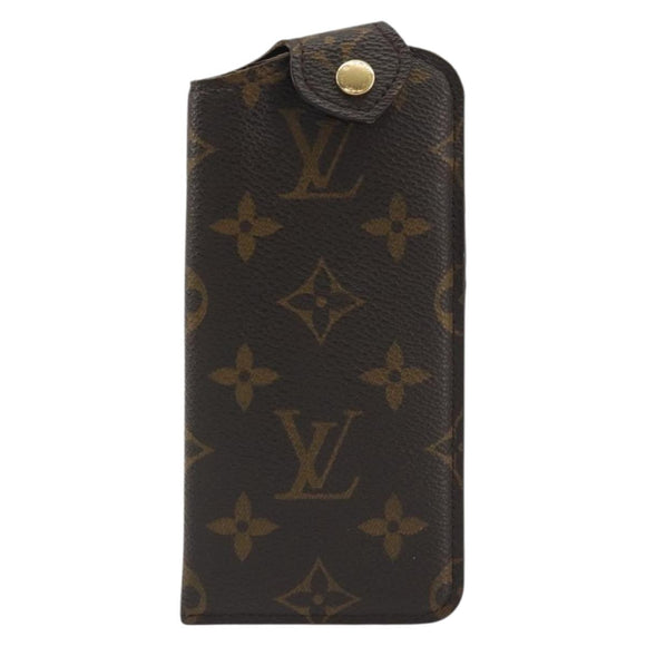 LOUIS VUITTON Monogram Etui Lunette PM Glasses Case M66545 LV Auth 195100