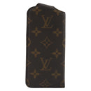 LOUIS VUITTON Monogram Etui Lunette PM Glasses Case M66545 LV Auth 195100-2