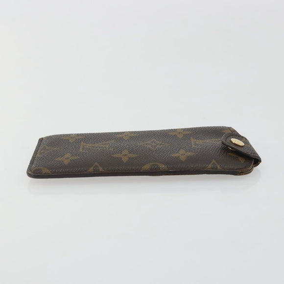 LOUIS VUITTON Monogram Etui Lunette PM Glasses Case M66545 LV Auth 195100