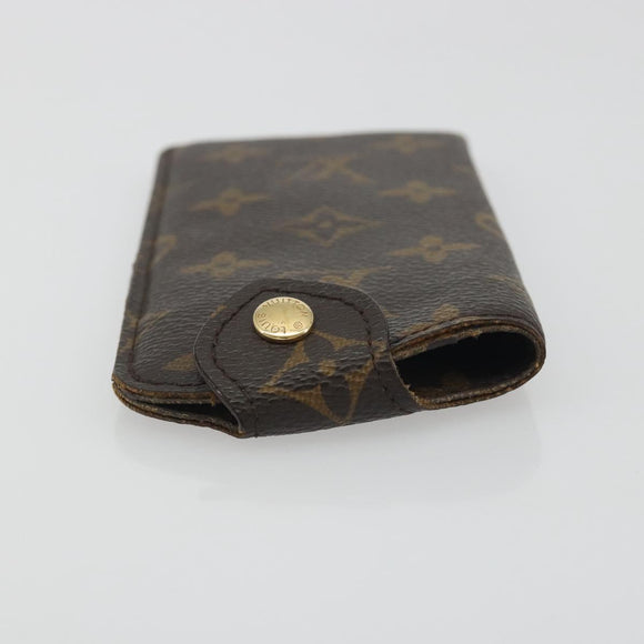 LOUIS VUITTON Monogram Etui Lunette PM Glasses Case M66545 LV Auth 195100