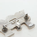 CHANEL Brooch metal Gold Tone CC Auth 195102M-14