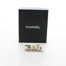 CHANEL Brooch metal Gold Tone CC Auth 195102M-15