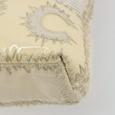 CHANEL Patchwork Chain Tote Bag Tweed Ivory Gold CC Auth 195106SM-12