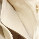 CHANEL Patchwork Chain Tote Bag Tweed Ivory Gold CC Auth 195106SM-22