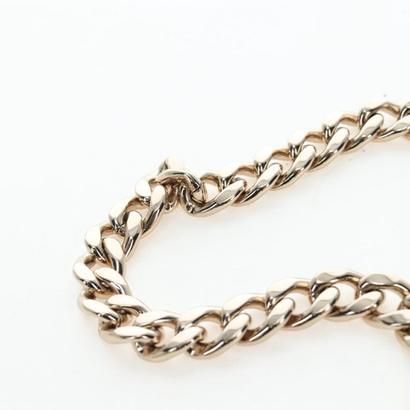 CHANEL Matelasse Chain Shoulder Pouch Lamb Skin Purple Gold CC Auth 195109M