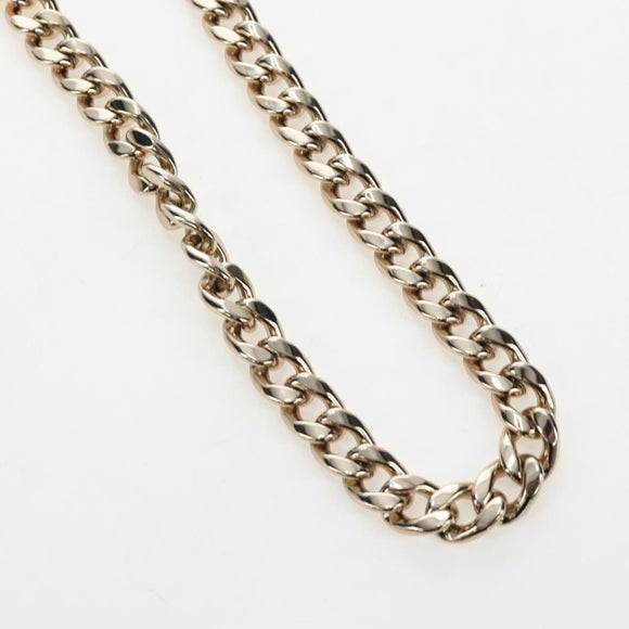CHANEL Matelasse Chain Shoulder Pouch Lamb Skin Purple Gold CC Auth 195109M