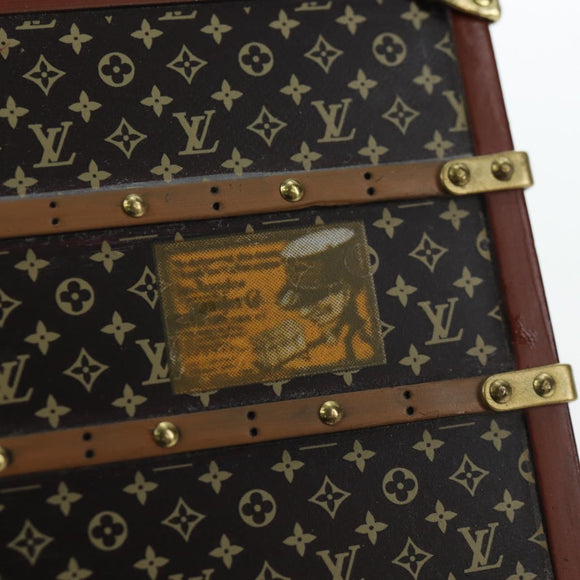 LOUIS VUITTON Miss France Paper Weight Brown M99408 LV Auth 195111V