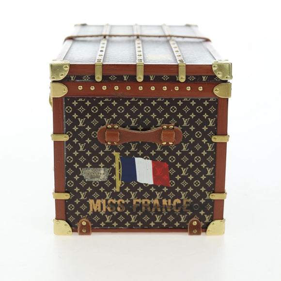 LOUIS VUITTON Miss France Paper Weight Brown M99408 LV Auth 195111V