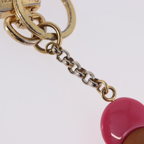 LOUIS VUITTON Porte Cles Vivienne Charm Metal Gold Tone M67298 LV Auth 195113M