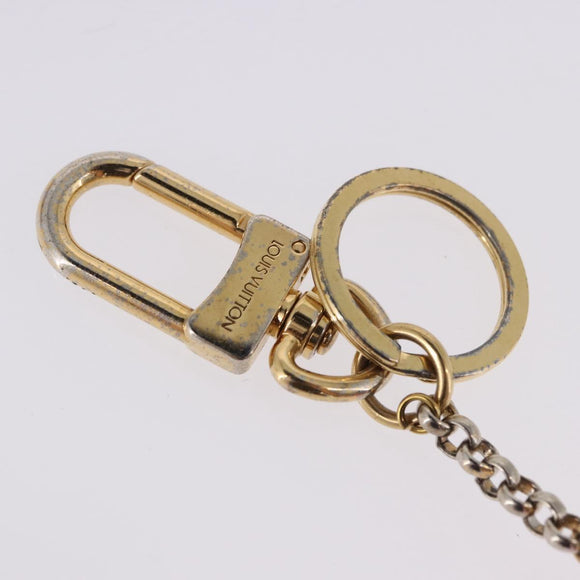 LOUIS VUITTON Porte Cles Vivienne Charm Metal Gold Tone M67298 LV Auth 195113M