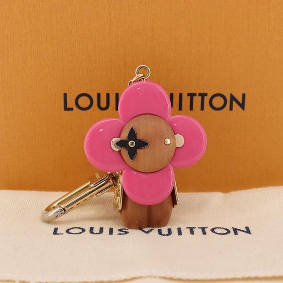LOUIS VUITTON Porte Cles Vivienne Charm Metal Gold Tone M67298 LV Auth 195113M