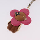 LOUIS VUITTON Porte Cles Vivienne Charm Metal Gold Tone M67298 LV Auth 195113M-3