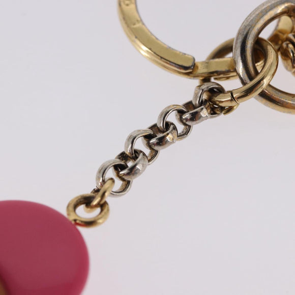 LOUIS VUITTON Porte Cles Vivienne Charm Metal Gold Tone M67298 LV Auth 195113M