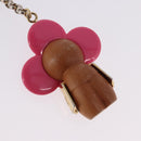 LOUIS VUITTON Porte Cles Vivienne Charm Metal Gold Tone M67298 LV Auth 195113M-8