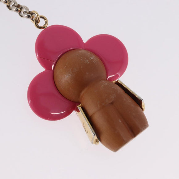 LOUIS VUITTON Porte Cles Vivienne Charm Metal Gold Tone M67298 LV Auth 195113M