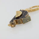 LOUIS VUITTON Bijou Sac Animania Charm metal Brown LV Auth 195114A-9