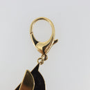 LOUIS VUITTON Bijou Sac Animania Charm metal Brown LV Auth 195114A-3