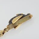 LOUIS VUITTON Bijou Sac Animania Charm metal Brown LV Auth 195114A-8