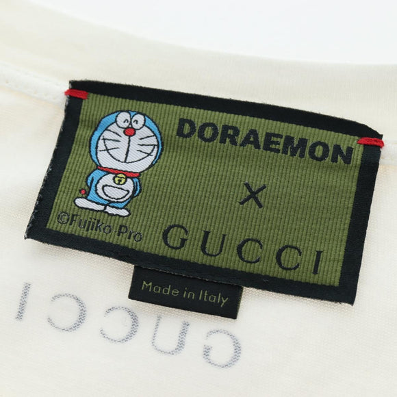 GUCCI Fujiko Pro Collaboration T Shirt Cotton XS White Auth 195116M