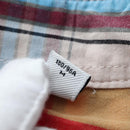 BURBERRY Nova Check Shirt cotton Beige Auth 195117M-12