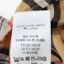 BURBERRY Nova Check Shirt cotton Beige Auth 195117M-16