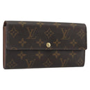 LOUIS VUITTON Monogram Portefeuille Sarah Long Wallet M61734 LV Auth 195118-1