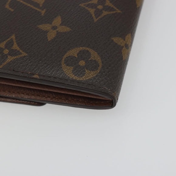 LOUIS VUITTON Monogram Portefeuille Sarah Long Wallet M61734 LV Auth 195118