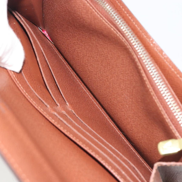 LOUIS VUITTON Monogram Portefeuille Sarah Long Wallet M61734 LV Auth 195118