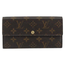 LOUIS VUITTON Monogram Portefeuille Sarah Long Wallet M61734 LV Auth 195118-13