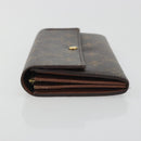 LOUIS VUITTON Monogram Portefeuille Sarah Long Wallet M61734 LV Auth 195118-4