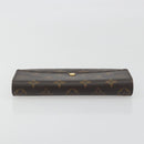 LOUIS VUITTON Monogram Portefeuille Sarah Long Wallet M61734 LV Auth 195118-5
