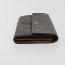 LOUIS VUITTON Monogram Portefeuille Sarah Long Wallet M61734 LV Auth 195119-3