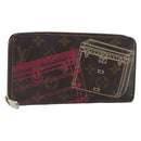 LOUIS VUITTON Monogram Trunk Pattern Zippy Long Wallet M58507 LV Auth 195151A-1